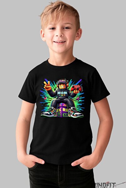 GILDAN Tricou Roblox Gamers Unite Model Controler Exploziv