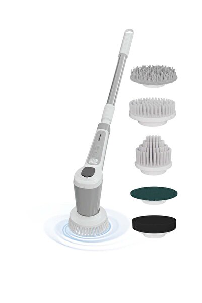 Green Lion 5-in-1 Electric Spin Scrubber - Waterproof, Adjustable Arm, Rechar...
