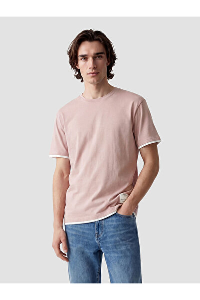 LC Waikiki Zero Roba Collar Combed Cotton Men's T-Shirt from Uzg Store for St...