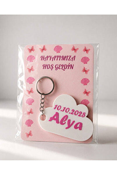 maresshia 20 adet bebek hediyelik magnet&anahtarlık isimli kişiye özel nişan ...