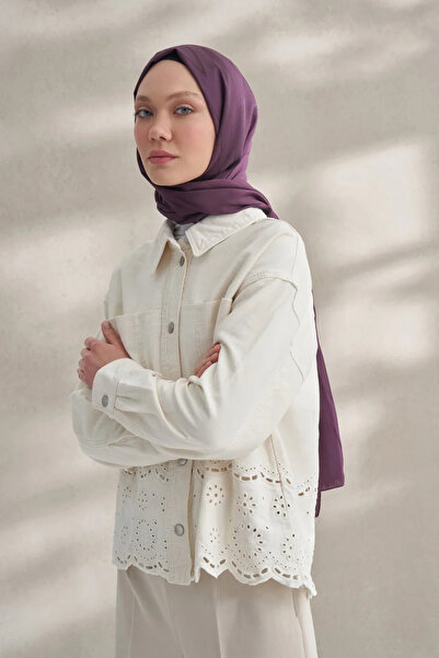 ARMANDA Krep Jakar Prizma Pattern Shawl - 70 X 190 - 82