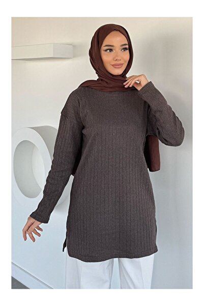 LC Waikiki Nevavm Women's Ribbed Hijab Tunic with a Difference