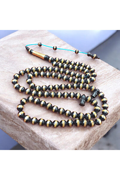 İnan Tesbih Kuka Brass Wrap 8X8 mm 99 Lucky Prayer Tesbi̇h