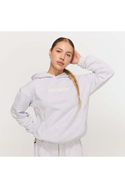 GymBeam Hanorac Varsity de damă, gri, XL