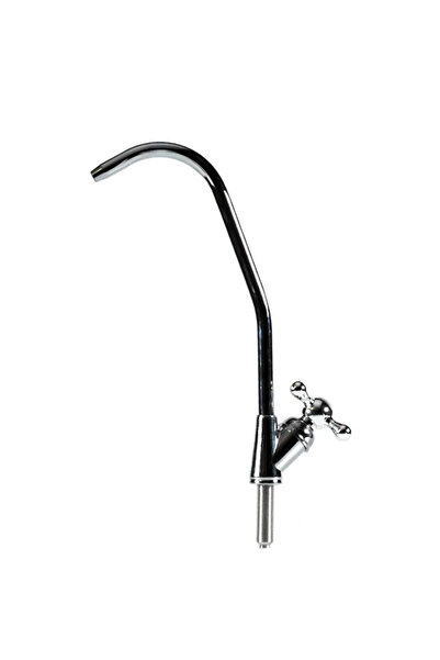 Eiger Filter Eiger Ανοξείδωτο Βρυσάκι για Φίλτρο Νερού Καμπυλωτό 1/4"