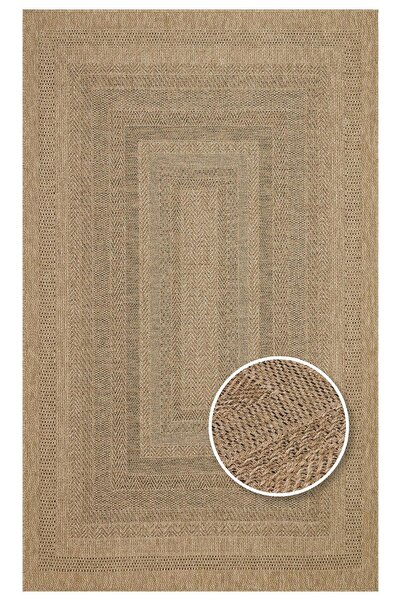 halinet Halı.Net Beige Modern Washable Non-Slip Living Room Carpet Eco-Salda-...