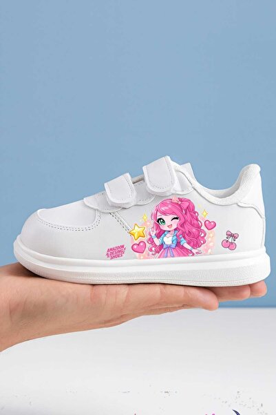 amazoondesing Nove slatke sportske cipele za devojčice sa printom anime devoj...
