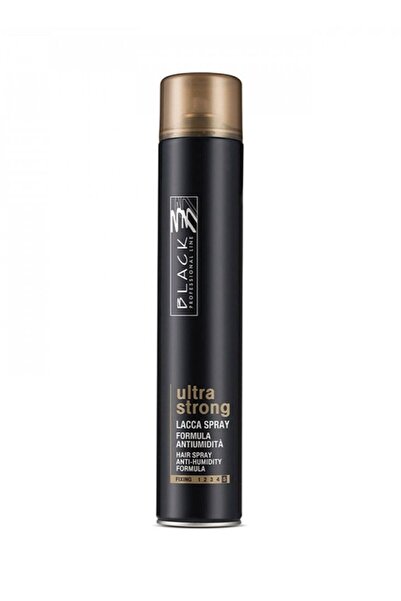 BLACK PROFESSIONAL بخاخ شعر قوي للغاية مضاد للرطوبة من لاين بحجم 500 مل