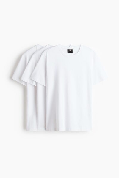 H&M 3'lü Slim Fit Tişört