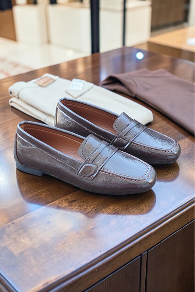 VİVA SHOES Women's Loafer Casual Ballet Flats Daily Wear Thermo Sole Comforta...