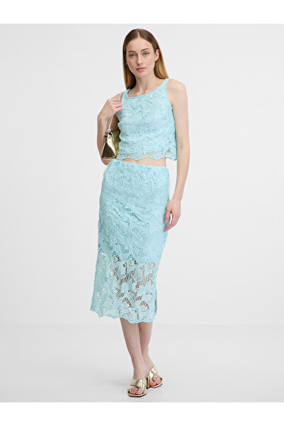 ORSAY Light blue women's skirt