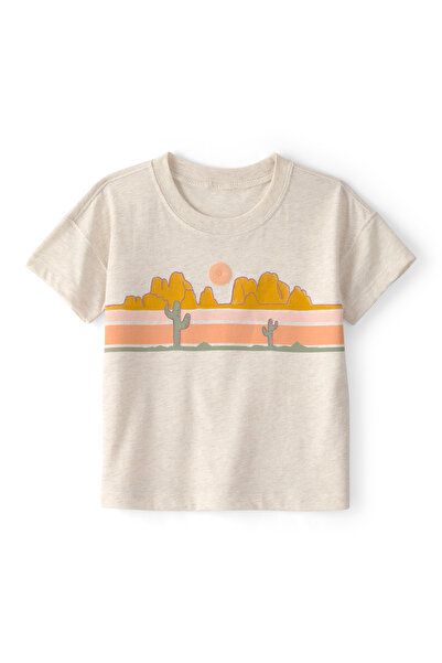 OshKosh Little Boy T-Shirt 2 Years-5 Years Cream