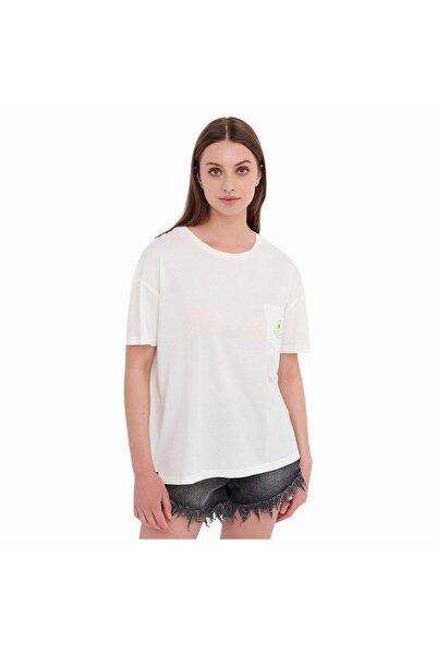 Funky Buddha Femei& # Tricou cu mânecă scurtă x27;s XS