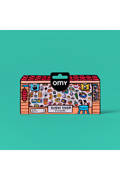 OMY Fabulous Vinil Çıkartmalar - Sushi Shop