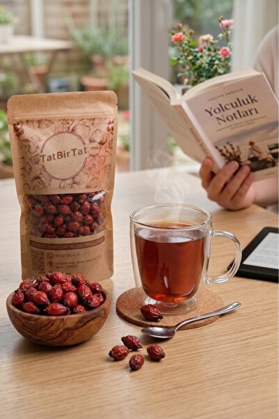 tatbirtatgıda TatBirTat - Kurutulmuş Bütün Kuşburnu 100 g - Doğal ve Yüksek C...