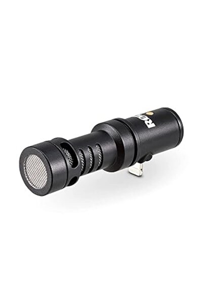 Rode VideoMic Me-L Mini Directional Microphone for Apple iOS, Black, with Lig...
