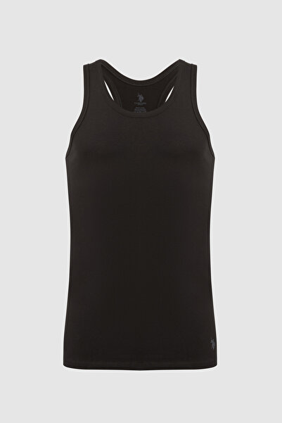 U.S. Polo Assn. Men's Black Underwear Top 50326371-Vr046