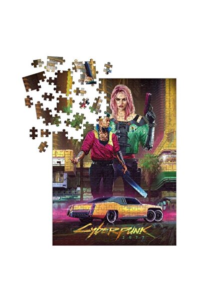 NO BRAND Puzzle Cyberpunk 2077 Kitsch, 1000 pieces, 50x68cm
