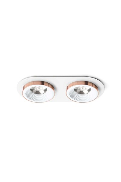 Rendl Light Studio RENDL SHARM R II încastrat maro/aur perlat 230V LED 2x10W ...