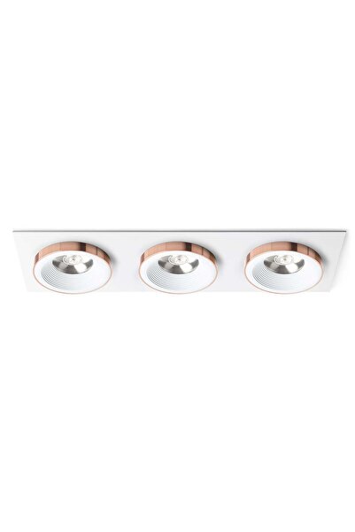 Rendl Light Studio RENDL SHARM SQ III încastrat maro/aur perlat 230V LED 3x10...