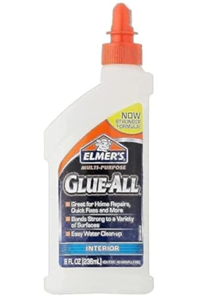 Elmers Elmer's Products E3820 Multi-Purpose Glue, 8 oz, White, 8 Fl Oz
