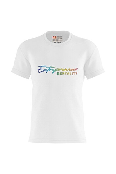 not Unisex Printed Design T-Shirt (Entrepreneur Mentality)| Round Neck Regular Fit T-shirt