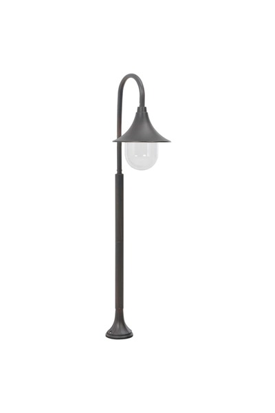 vidaxl Stalp de iluminat pentru gradina, bronz, 120 cm, aluminiu, E27