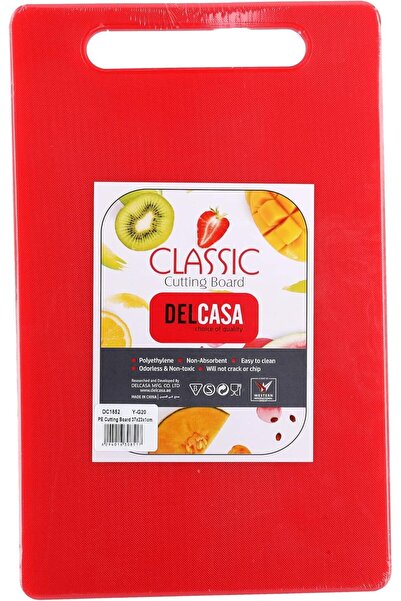 DELCASA 37x23x1CM Pe Cutting Board