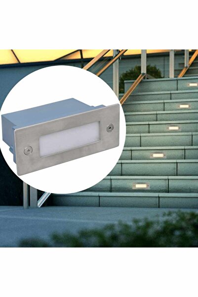 vidaxl LED step lights, 2 pcs., 44 x 111 x 56 mm