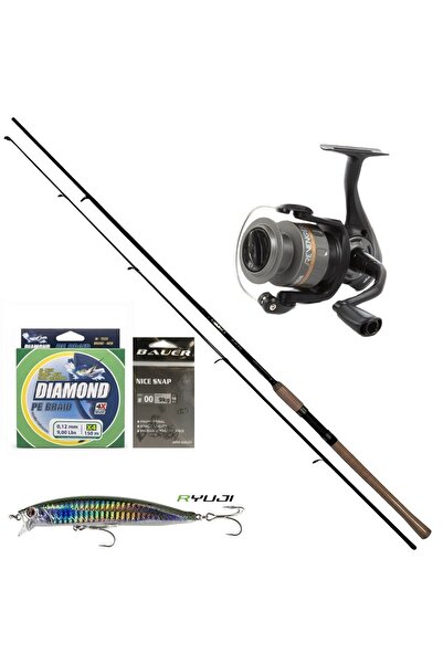 Okuma RV-40 Bauer Daiko 270 Cm 10-40 Gr Spin Olta Seti