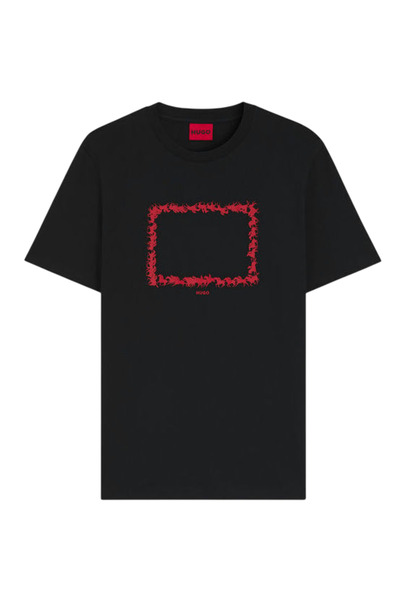 HUGO Ανδρικό Duhorse T-shirt Μαύρο 50557684-001