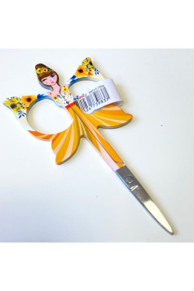Dress it Up Prenses Model Nakış ve Dikiş Makası 10.5 Cm B4816-6 Turuncu