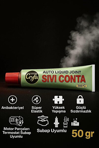 proalet Ceyfix Sıvı Conta Yapıştırıcı, Süper Elastik, Yüksek Yapışma, Güçlü Sızdırmazlık, Motor Parçaları, T