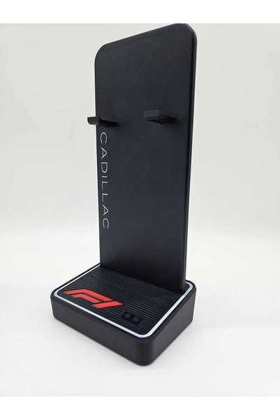 OEM Suport Masini F1 LEGO Speed Champions – Decor si Organizator Colectionabil Inscriptie CADILAC