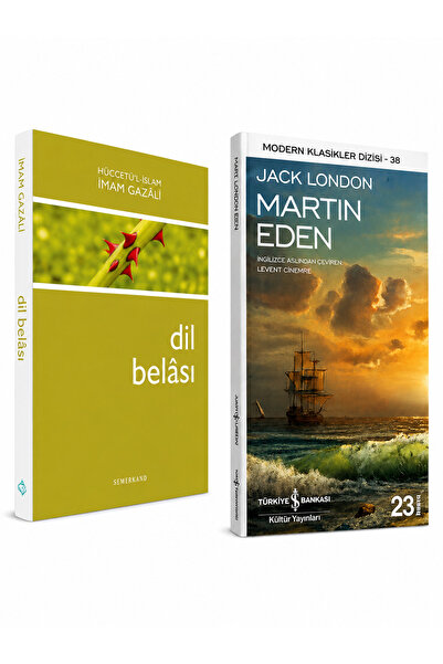 TÜRKİYE İŞ BANKASI KÜLTÜR YAYINLARI Dil Belası- Martin Eden 2 Kitap Set
