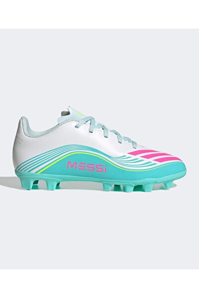 adidas F50 Messi Club Firm Ground/ Multi Ground Football Shoes - White/Blue