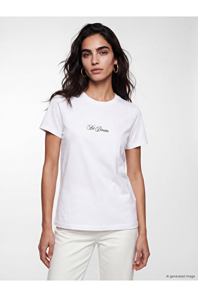 LC Waikiki Text Printed Women's T-Shirt