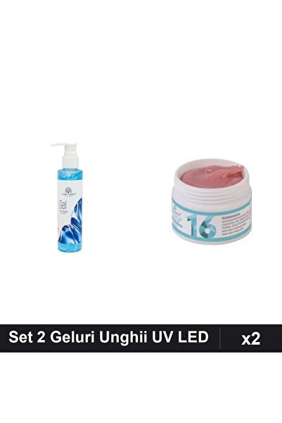 Makeup Set 2 Geluri Unghii - Gel Răcire Post-Epilare 150ml + Builder UV LED 15g