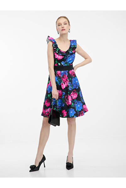 ORSAY Pink and blue women's floral dress