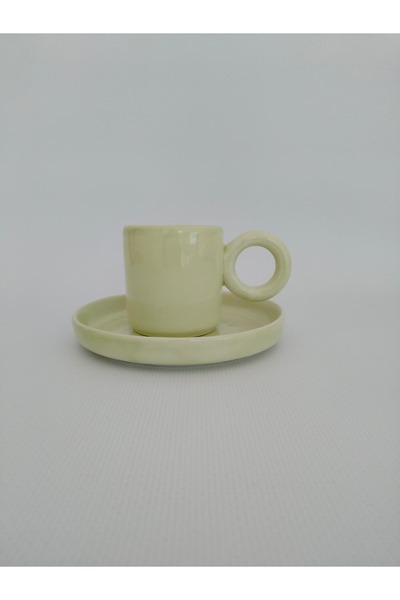 Zümrüdüanka Seramik Handmade Ceramic Coffee Cup