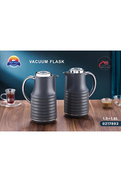 royal_camel Legend Tea and Coffee Set Silver 1+1L