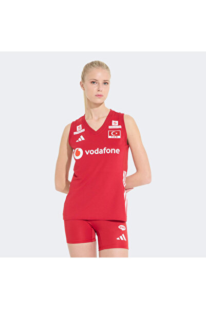 adidas Turkey Volleyball National Team Women's Volleyball Red Jersey