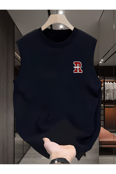 valeriae bellanova Tricou fără mâneci pentru bărbați, supradimensionat, cu de...