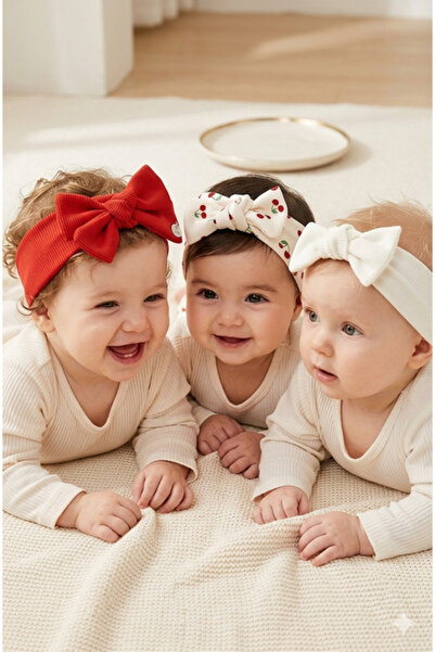 Baby Bakkal Σετ μπαντάνας για μωρά (3 τεμάχια) (Για μωρά από 0 έως 12 μηνών)