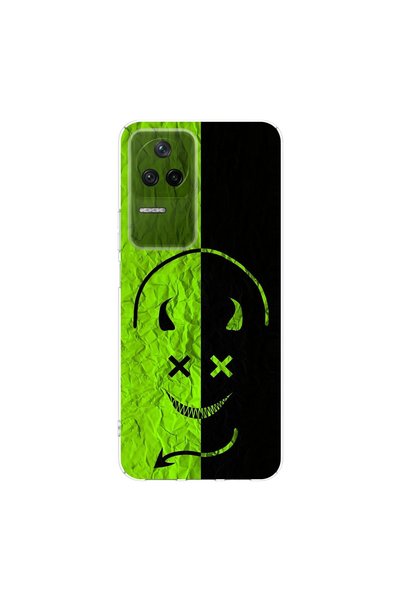 PPKin Poco F4 Compatible Devil 1 Design Transparent Case