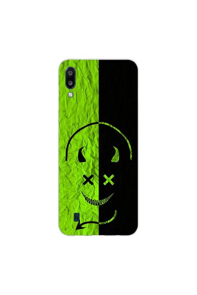 PPKin Samsung Galaxy M10 Compatible Devil 1 Design Transparent Case