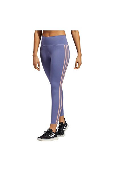 adidas Women's Believe This 2.0 3-Stripes 7/8 Leggings L