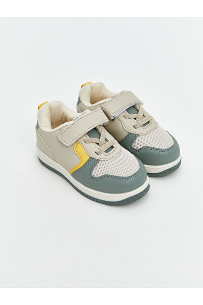 LC Waikiki Beige Velcro Baby Boy Sneakers