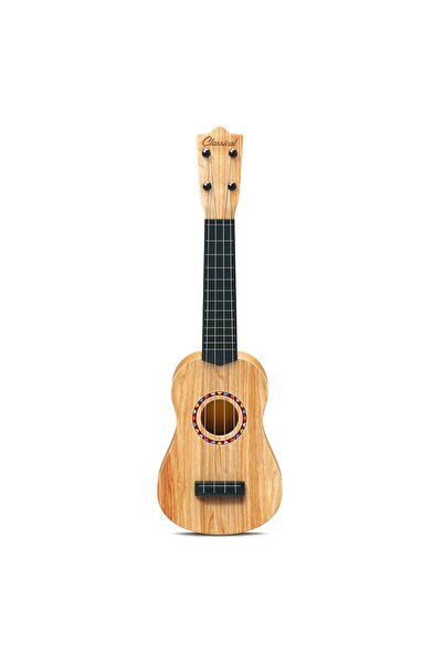 Zumzeria Chitară clasică bej cu corzi din plastic de 53 cm