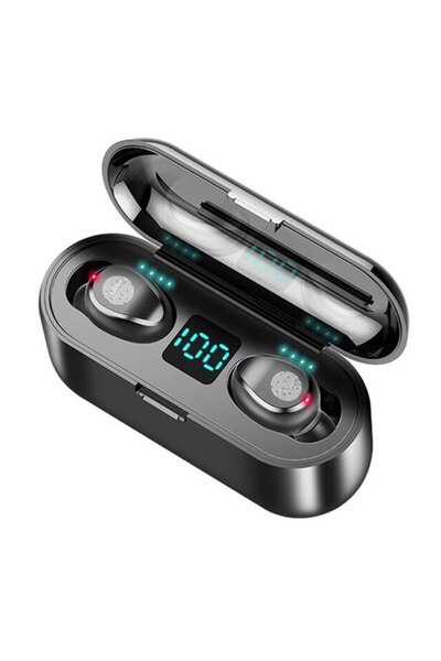 CrabTECH Casti Audio In-Ear True Wireless Bluetooth 5.1 Impermeabil Display L...